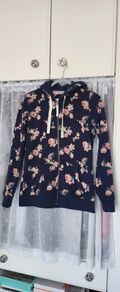 Navy Floral Hoodie from Lidl size 10