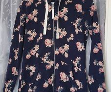 Navy Floral Hoodie from Lidl size 10
