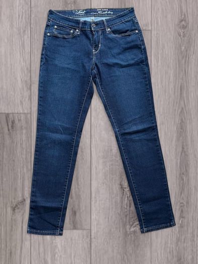 Classic Levis Demi Curve 27 8-10 Ankle Skinny Dark Wash Jeans