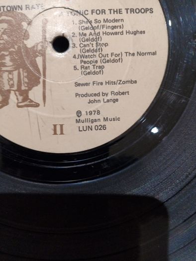 the boomtown Rats vinyl lp