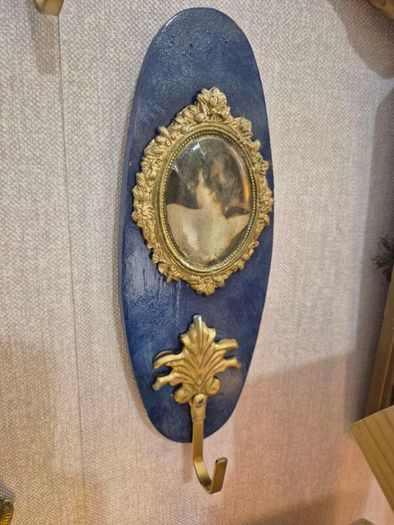 Pair of Vintage Handmade wall hanging hooks