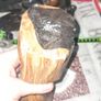 Antique Wood Carved African Woman postage available or collection on all my items Image 6
