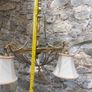 Brass Chandelier simple antique_reduced Image 5