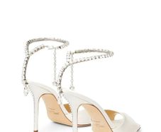 White Diamond Jimmy Choo Heels