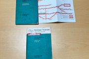 1974 BR London Suburban Railway Timetable Kings X, Liverpool St with Map x2