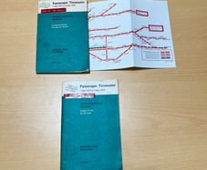 1974 BR London Suburban Railway Timetable Kings X, Liverpool St with Map x2