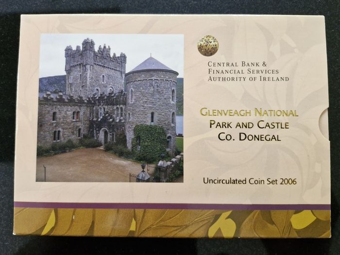Ireland 2006 Glenveagh National Park and Castle Co. Donegal Uncirculated coin set