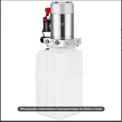 12V Hydraulic Power Unit with 4.5m Remote