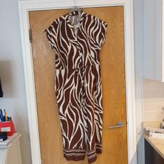 Dunnes  Stores Print Boarder Jumpsuit.    S.10.   B.N.W.T.