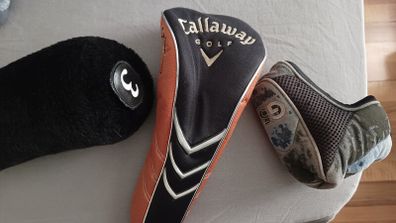 3 Golf Head Covers