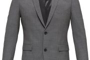 ESPRIT Collection men's suit jacket, Blazer, dark grey, size L / 102