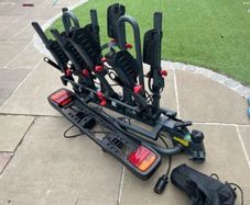 Halfords exodus 4 bike towbar rack