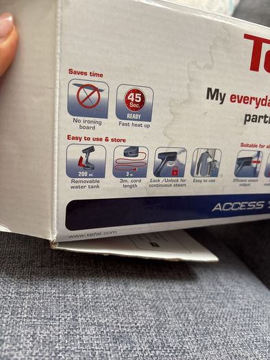 TEFAL steam iron - perfect condition