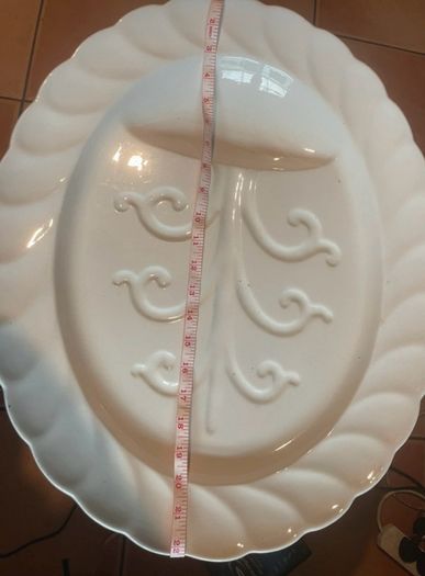 Heavyweight serving platter, immaculate condition
