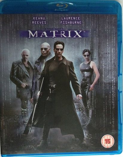 The Matrix Trilogy Boxset (Keanu Reeves, Laurence Fishbourne & Carrie-Anne Moss, Hugo Weaving) [Blu-ray Movie]