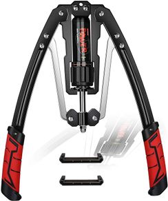 _Twister Arm Exerciser Home Gym Hydraulic Power Exerciser with Adjustable Resistance for Arm, Biceps, Abdomen, Shoulder and Chest Muscle Strength Training Fitness Equipment Arm Grip Bar