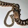 Vintage 9ct Gold Unisex Double-Curb Bracelet Image 7