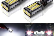 2X 1000 lumens Canbus Lamp Error Free 921 T10 T15 LED SMD 4014 W16W