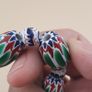 Vintage Venetian Style Chevron Beads Bracelet Image 5