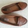 Stradivarius Brown Flat Shoe - Size 4 Image 5