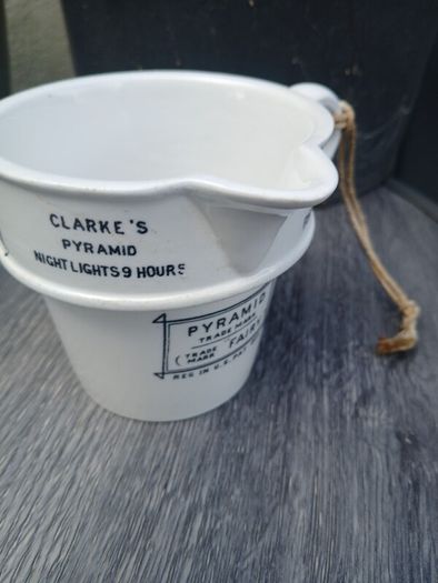 Vintage Clarks Pyramid Food Warmer