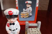 Vintage Coca cola Salt and Pepper Shakers