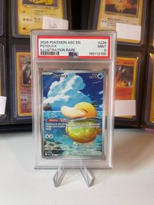 Psyduck Ascended Heroes Illustration Rare Pokemon Card PSA 9