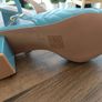 Raid blue sling back shoes uk5 Image 2
