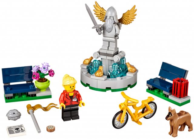 Lego fountain