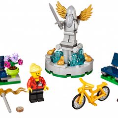 Lego fountain