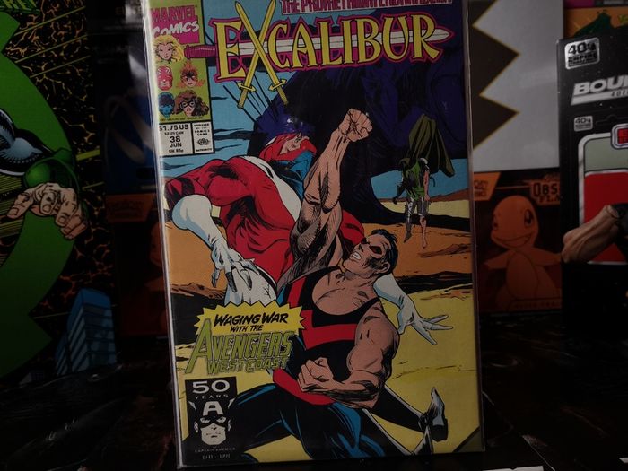 Excalibur ! Issue #38 ! War with Avengers West Coast ! Copper Age Comic from 1991 ! by Marvel !