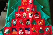 Pre-loved Wall Hanging Advent Calendar