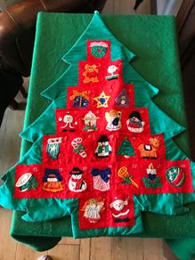 Pre-loved Wall Hanging Advent Calendar