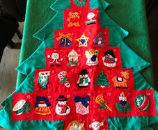Pre-loved Wall Hanging Advent Calendar
