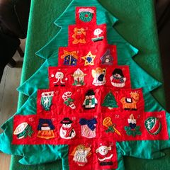 Pre-loved Wall Hanging Advent Calendar