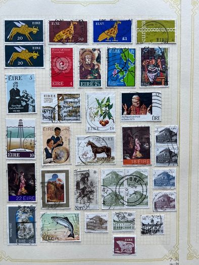 Irish stamps 19 pages