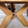 solid oak table and chairs Image 5