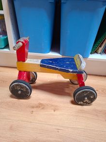Wooden tricycle