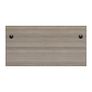 New Straight Office Desk with Cantilever Legs W1600 x D800mm - Grey Oak Image 5