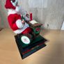 Vintage Holiday Creations Santa Claus Musical With Illuminated Candle - 1993 Image 8