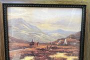 Two framed pictures