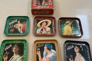 Coca Cola 1977 Liberty Metal Coasters Set new in the original box