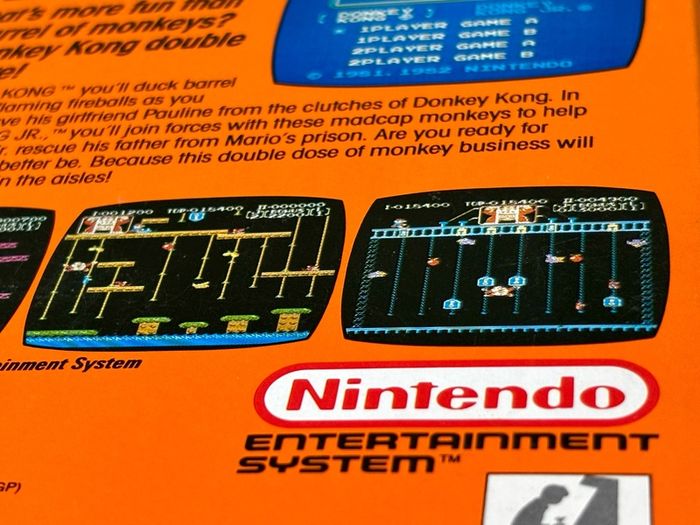 Donkey Kong Classics for Nintendo NES - Boxed