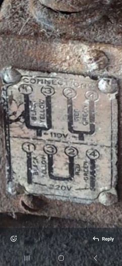 Vintage bench grinder (working order)