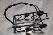 Wrought Iron Wine Bottle Holder. Free Tracked Postage!