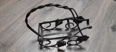 Wrought Iron Wine Bottle Holder. Free Tracked Postage!