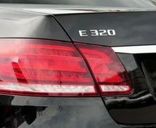 1pc 3D ABS Chrome Suitable for Mercedes Benz E200 E220 E300