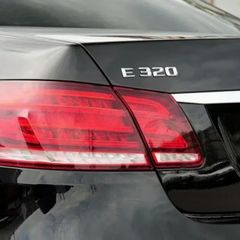 1pc 3D ABS Chrome Suitable for Mercedes Benz E200 E220 E300