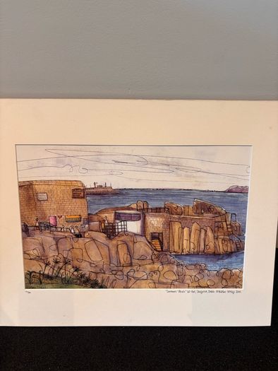 Martello Tower seapoint print