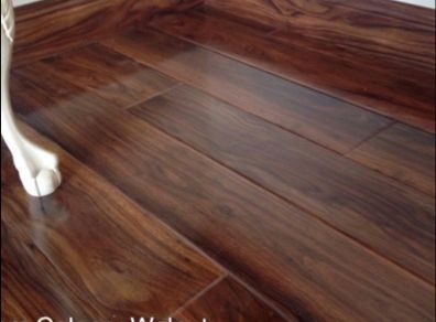 12mm Calgary Walnut Laminated High Gloss